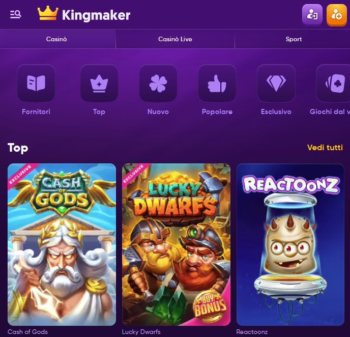 Découvrez les Meilleurs Jeux de Casino en Ligne au Kingmaker Casino France